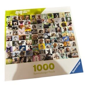 🐶 Ravensburger “99 Lovable Dogs” 1000-Piece Jigsaw Puzzle 🧩